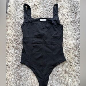 Babaton Black Contour Bodysuit
